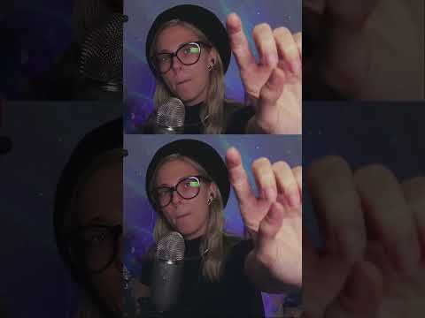 booping you with this tingly visual trigger featuring two of me! #asmr #visualtingle