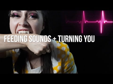 Turning You Into A Vampire Role Play With Layered Mouth Sounds & Rapid Female Heartbeat ASMR