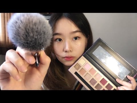 ASMR Doing Your Makeup for School ☀️
