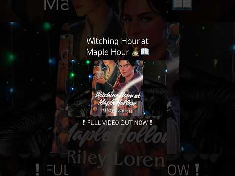 Witching our at Maple Hallow Buch Vorstellung! 🩷🧙🏻‍♀️ #asmr #booktube #witchinghouratmapplehallow