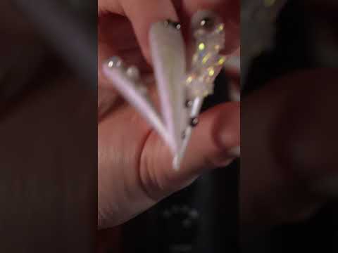 ASMR LONG AND BEAUTIFUL NAILS #asmr #asmrforsleep #asmrsounds #asmrvideo #tingles #longnails