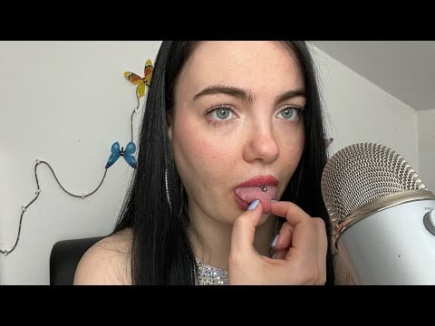 ASMR - Spit Painting Plucking #asmr #spitpainting #pluckingasmr