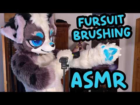 [Furry ASMR] Fursuit Brushes :3