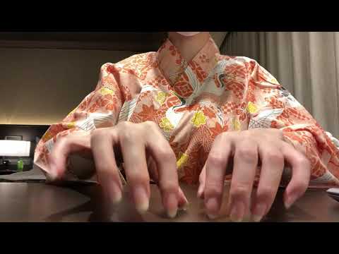 【ASMR】テーブルネイルタッピング/table tapping/無言/no talking