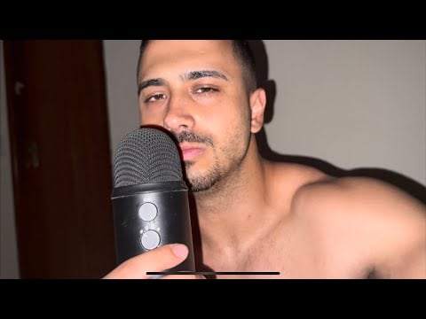 ASMR sussurrando (com sensibilidade máxima)