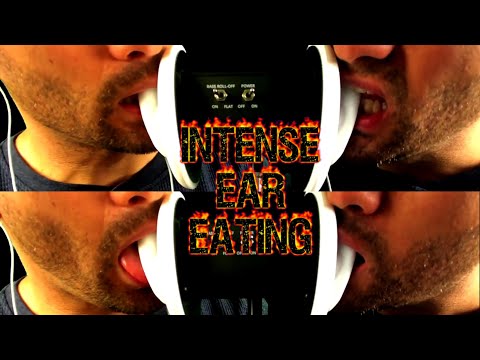 ASMR Quadruplet Intense Ear Eating