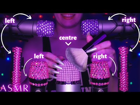 ASMR Sleep Inducing Mic Scratching - Brain Massage with 22 MICS 🎤 & Different Nails 🩷 No Talking 4K