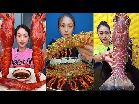 Intense Seafood Mukbang ASMR 🦞 | 강렬한 해산물 먹방 ASMR 🦀 | 激しいシーフード大食い ASMR 🍤 | 刺激海鲜吃播 ASMR 🦑