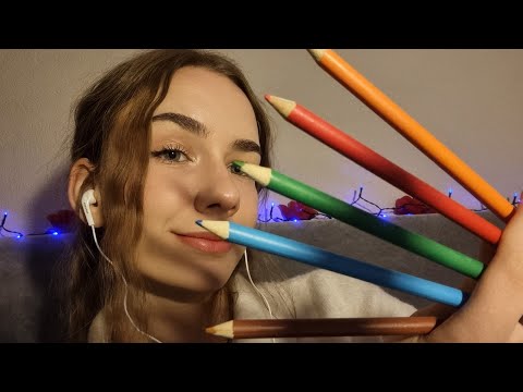 ASMR | Colouring Your Face and giving you TINGLES 🌈 (You are feeling dull)