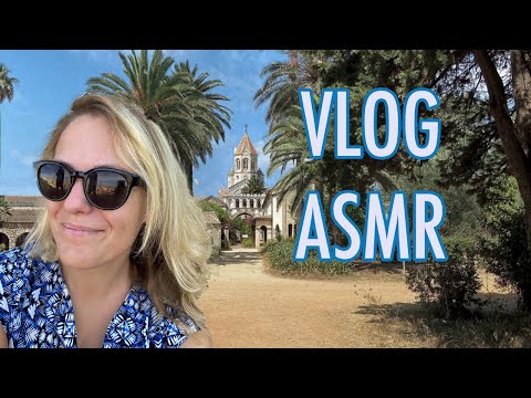 ASMR FR 🏝️ Vlog ASMR - Je t'emmène avec moi sur l'Île de St Honorat (chuchotement proche micro)