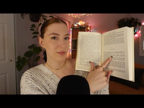 ASMR Clicky & Slow 👂 Ear To Ear Whispers | Reading Pride & Prejudice CH 4-6 [Extended for Sleep]