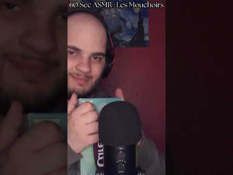 60 sec ASMR : La Boîte de Mouchoirs  #asmr #asmrfr
