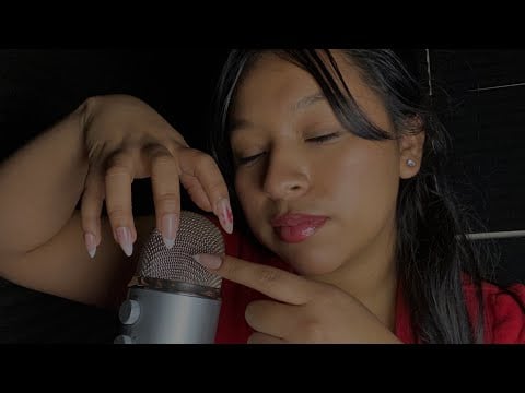 ASMR almost touching the mic but not quite yet 🌓 (anticipatory )