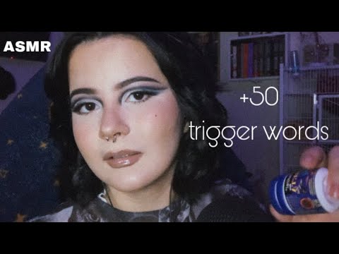 asmr: mais de 50 trigger words para arrepiar seu cérebro! (tapping, scratching, close whispers…)