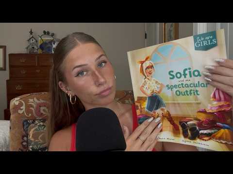 ASMR Bedtime Story 🌙 Gentle Whispering + Page Turning