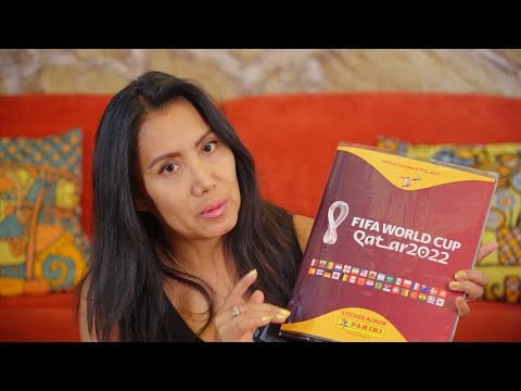 Nelly ASMR personal care & attention  - Special World Cup Sticker Album Edition ⚽