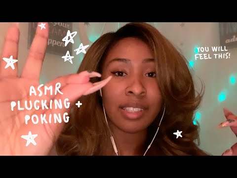 ASMR Positive Encouragement + Poking + Plucking