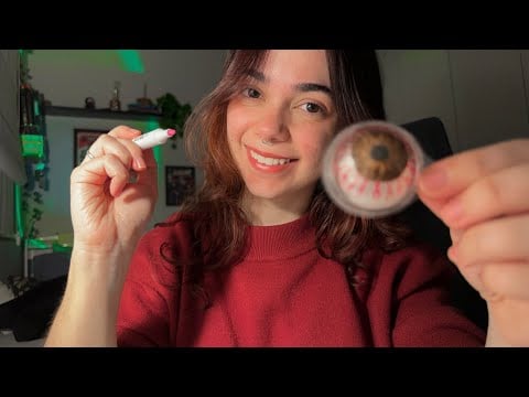 ASMR | Tatuando os seus olhos