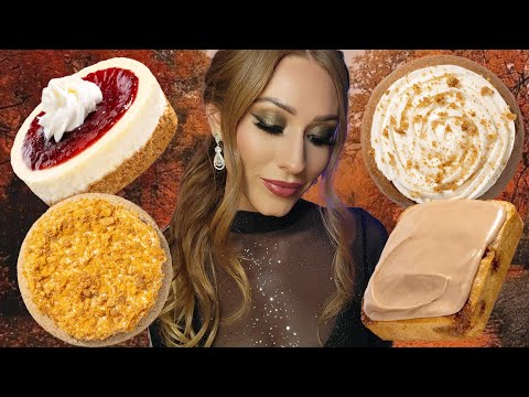 ASMR | *NEW* Crumbl Cookie FALL FAVORITES!!! 😍🥮🍁🧁 (Mukbang)