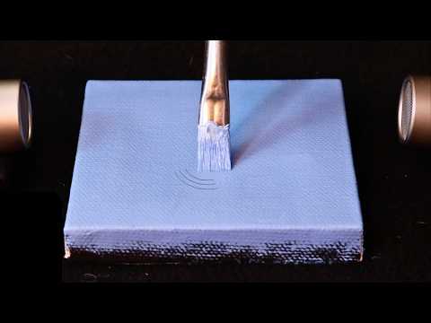 Brush Taps & Tingles — ASMR Painting Sounds for Deep Relaxation Oil Paint on Canvas