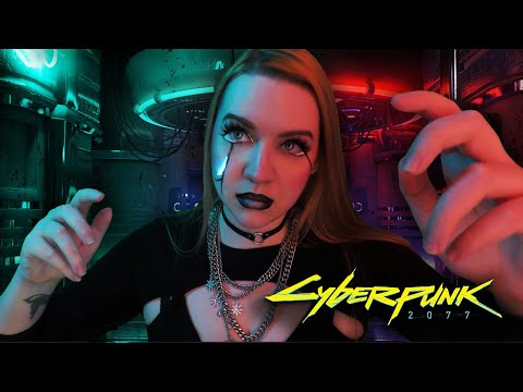 Cyberpunk 2077 🔥 - Cyborg Hologramm repariert dich 🔧 [ASMR]