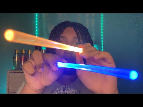 ASMR: Visuel sur mes instructions ￼(bruits de bouche, lumière)