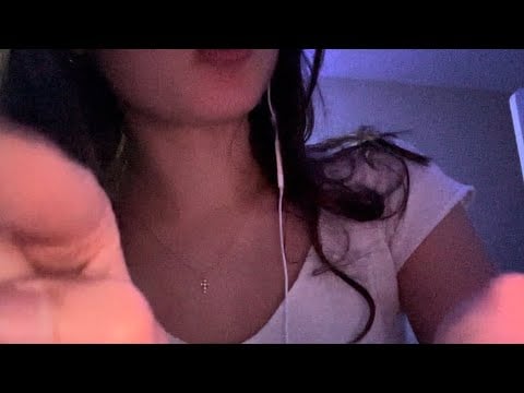 ASMR | hand movements + mouth sounds