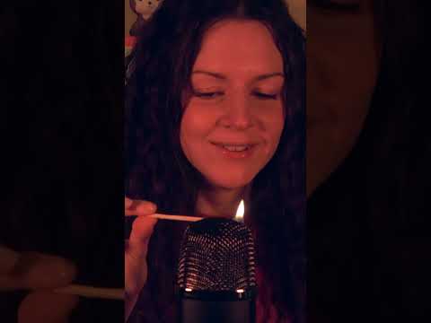 ASMR Match Lighting, Fire Crackles #asmr #asmrfire  #relaxing