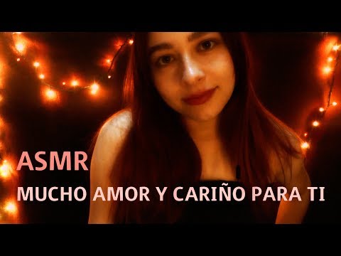 Te doy MUCHO AMOR con un rico MASAJITO ASMR´en Español