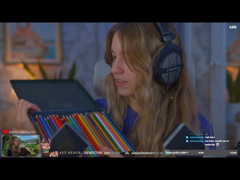 ASMR con Objetos de PAPELERÍA ❤️ DIRECTO 1H 🔴