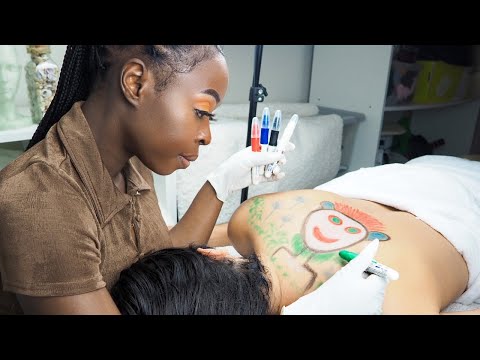 ASMR Rare HIGH concentration BACK TRACING | drawing | no talking ☁️