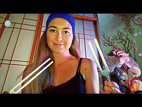 [ASMR] ~ 🎵Reiki Intuitive Sound Healing🎵 | ASMR Sound Healing | Tuning Forks | ASMR Sleep Healing💜