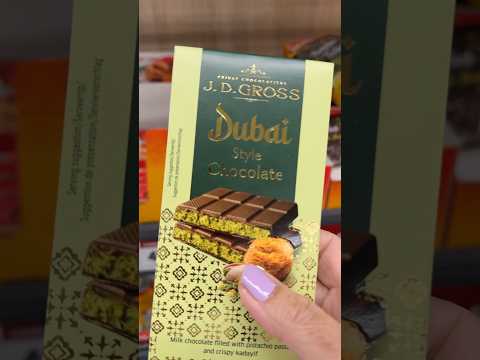 The viral Dubai chocolate has reached UK Lidl @Lidl #asmrwhispering #dubaichocolate #lidl