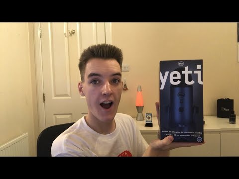 [ASMR] Blue Yeti Unboxing & Mic Test