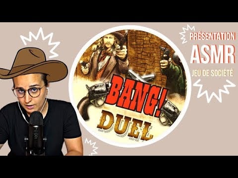 ASMR FR I PRÉSENTATION JEU DE SOCIÉTÉ BANG DUEL ! 🔫