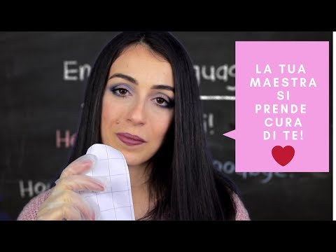 👩‍🏫La Tua Maestra Cura la Tua Ferita💉 -Personal Attention- Roleplay ASMR ITA