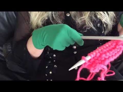 [ ASMR ] HOT PINK with GREEN  GLOVES