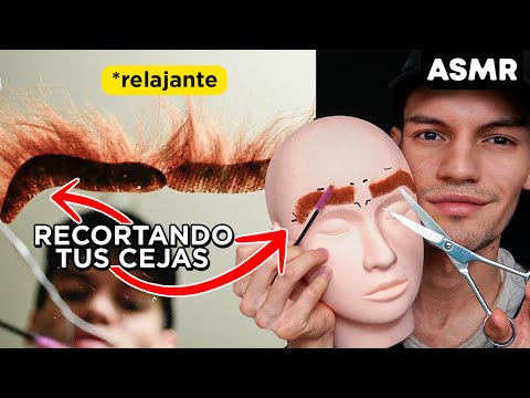 ASMR Te hago las Cejas - Atención Personal para DORMIR - asmr español - mol asmr