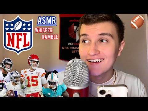 ASMR NFL Football Whisper Ramble 🏈💤