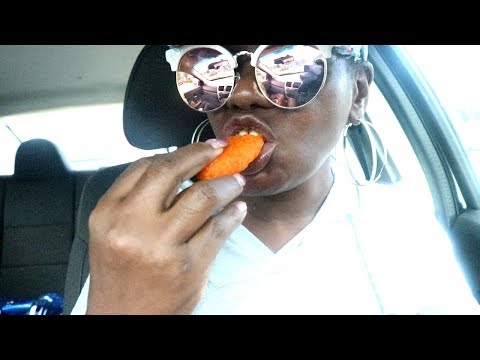 Eating Burger King ASMR Mac N Cheetos/Fruit Loops Shake