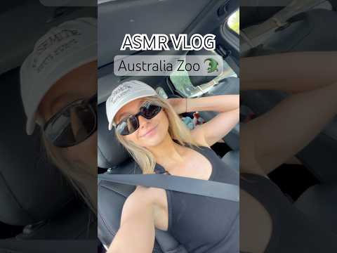 Come To The Zoo With Me🦘🐊#asmr #vlog #australia