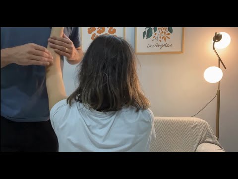 Head and Shoulders Massage ┃ASMR Massage Sleep Relaxation