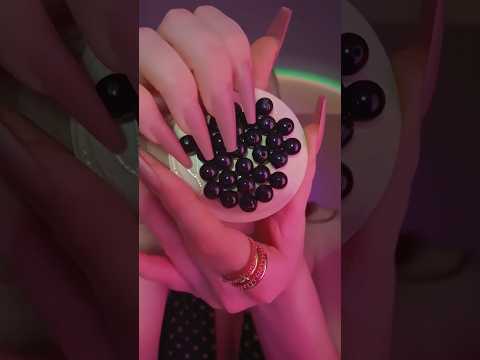 #asmr boba coaster scratching