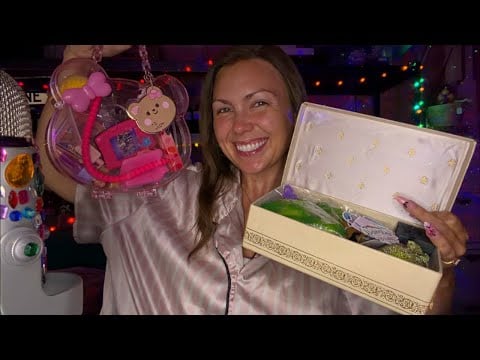asmr/ Trinket Trade Boxes show + tell😍🩷✨