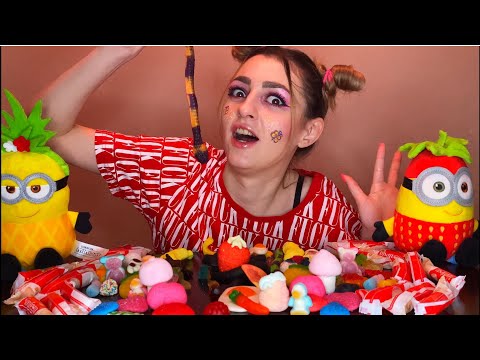 ASMR 😋JELLY NOODLES, GUMMY JELLY😋 젤리국수, 젤리 구미 먹방 (EATING SOUNDS) chewy candy
