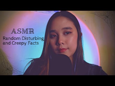 ASMR Random Disturbing and Creepy Facts for You 💀 (Mic Brushing, Whispering) ib : @valouletteasmr 😈🥰