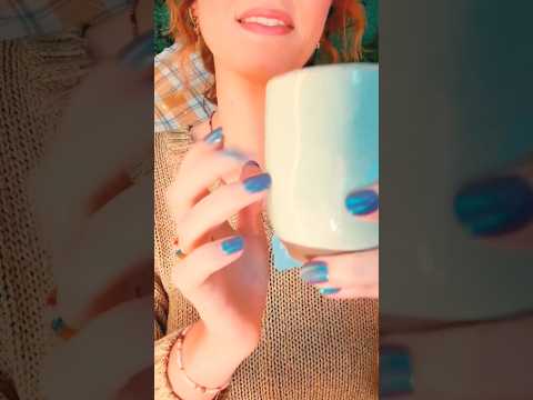 ASMR Hairplay & Tea. Visit my channel ☺️✨ #asmr #hairbrushing #skincare #personalattention #tingles