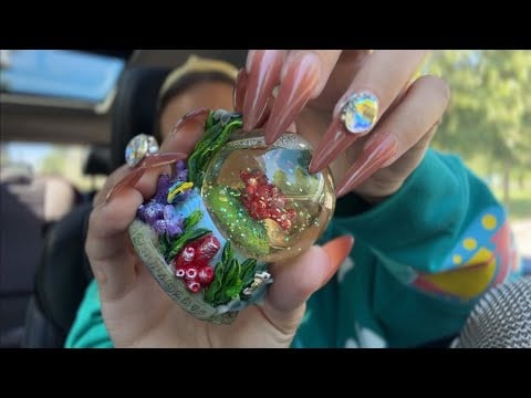 asmr/ HUGE snow globe collection☃️🪐🐋 (pt 1)