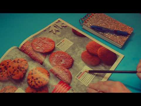 Asmr - Page Turning / Writing (talking softly to myself, whispers, inaudible whispers)