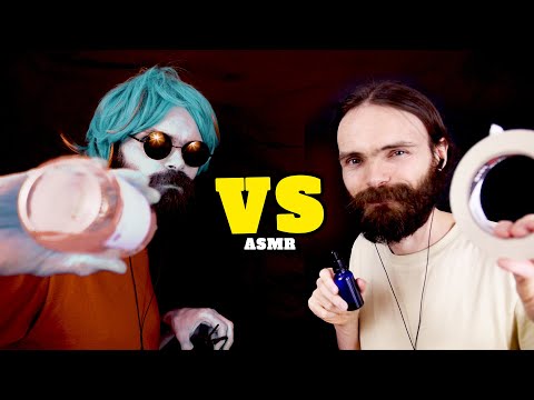 THE ARTIST ASMR vs THE GREEDY BEGINNER ASMR (10 triggers battle) | YMYL vs TGB